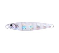 INEOUT Ocean Boat Beach Seawater Fishing Drag Metal Jigging Lures 60g 80g Bait for Spanish Sgombro Bass Casting Spoons Jigs(H,80G-105MM)