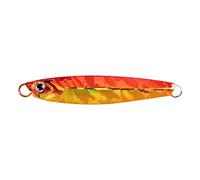 INEOUT Ocean Boat Beach Seawater Fishing Drag Metal Jigging Lures 60g 80g Bait for Spanish Sgombro Bass Casting Spoons Jigs(F,60G-96MM)