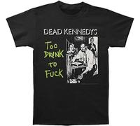 InEoutmdc Oils Dead Kennedys Too Drunk Mens T Shirt Size M