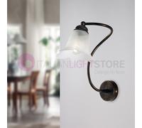 Be Light Illuminazione a parete dalle linee classiche diffusori in vetro Alice B [EEK: A+]