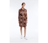 Ines de la Fressange Amour Shirt Dress Patchwork Camel Taglia: 34 | Outlet | Donna | Marrone