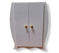 Ines de La Fressange Bianco Armadio Gioielli Scatola Con Lavanda Interno