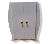 Ines de La Fressange Bianco Armadio Gioielli Scatola Con Lavanda Interno