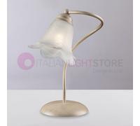 Be Light Illuminazione da comodino dalle linee classiche diffusori in vetro Alic [EEK: A+]