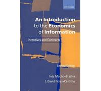 Inés Macho-Stadler J. David An Introduction to the Economics (Copertina rigida)