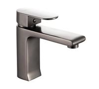 INEX EUROPA Rubinetto lavabo nero titanio 99002i 10 anni di garanzia risparmio d'acqua alta pressione graduabile.