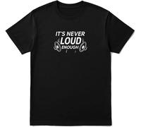 iNexTone T-shirt "It's Never Loud Enough", Multicolore, XL