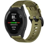 INF 1 cinturino in nylon compatibile con Garmin Forerunner 255, 265, 245, in tessuto di nylon e acciaio inossidabile 304