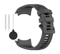 INF 1 cinturino per orologio in silicone bicolore, compatibile con Garmin Instinct 3, traspirante, con chiusura