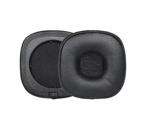 INF 1 paio di cuscinetti auricolari di ricambio per MARSHALL Major IV, esperienza sonora migliorata, cuscinetti auricolari morbidi e confortevoli, installazione semplice, nero
