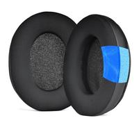 INF 1 paio di cuscinetti auricolari per SteelSeries, Sony MDR-10R 10RNC/10RBT, Logitech, Kingston, Ice Feel + cuscinetti auricolari in memory foam, nero