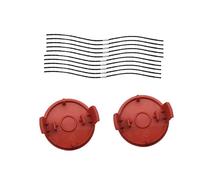 INF 1 set di filo per decespugliatore e copertura compatibile per decespugliatore Bosch AFS 23-37 - 10 fili per decespugliatore, 2 tappi protettivi