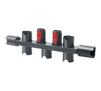 INF 1 supporto da parete per Dyson V7, V8, V10, V11, V15, accessorio per aspirapolvere, nero, 39 cm