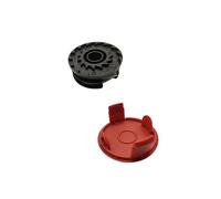 INF 2 bobine per decespugliatore con filo per decespugliatore Bosch Art Series, nero/rosso, 1,6 mm, filo da 6,1 m, con copertura