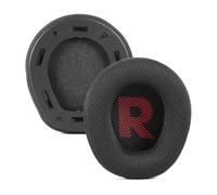 INF 2 cuscinetti auricolari neri a rete da calcio, compatibili con JBL Quantum 100, cuscinetti auricolari di ricambio