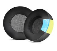 INF 2 cuscinetti di ricambio compatibili con Hifiman SUNDARA HE400SE 560, in gel refrigerante, nero, 10,5 cm