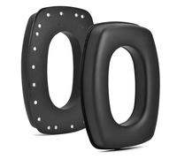 INF 2 cuscinetti di ricambio per cuffie Howard Leight Impact Sport, in pelle proteica e memory foam, nero, 10,6 x 7,8 cm
