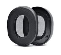 INF 2 cuscinetti di ricambio per cuffie Plantronics Rig 500PRO, in pelle PU e memory foam, nero, 9,8 x 8 cm