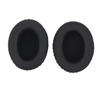INF 2 cuscinetti per auricolari, ovali, 90 x 70 mm, in pelle proteica, ricambio per cuffie, set universale