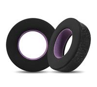 INF 2 cuscinetti refrigeranti per cuffie Beyerdynamic DT700 PRO X DT900 PRO X, in seta di ghiaccio, nero-viola, 9 x 7 cm