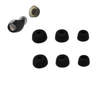 INF 3 paia di tappi auricolari di ricambio per Jabra Elite 75t/ 65t/ Active/Sport Evolve, tappi auricolari in silicone S/M/L, cuffie antirumore da 1,38+1,23+1,02 cm