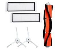 INF Accessori di ricambio per aspirapolvere robot Xiaomi Mi Roborock 1/2 Mijia 5 parti, 1 spazzola principale, 2 filtri HEPA, 2 spazzole angolari
