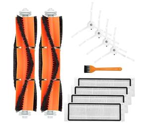 INF Accessori di Ricambio per Xiaomi Roborocke E4, S5, S50, S51, S55, 11 Pezzi, 2 spazzole a Rullo, 4 spazzole Laterali, 4 filtri, 1 Spazzola per la Pulizia