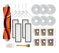 INF Accessori ricambi per Xiaomi Mijia Omni / X10 Plus/Dream S10 PRO/Dream L10S Ultra, Kit Accessori Sostituzione aspirapolvere, 1 Spazzola Principale, 4 spazzole Laterali, ECC.