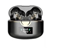 Cuffie wireless Bluetooth 5.0 con doppi altoparlanti dinamici Black