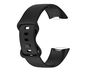 INF Bracciale compatibile con Fitbit Charge 5 Charge 6, cinturino in silicone, cinturino orologio in silicone, cinturino di ricambio per donna e uomo
