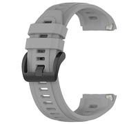 INF Bracciale compatibile con Garmin Approach S70 47 mm, cinturino in silicone, cinturino per orologio in silicone, cinturino di ricambio dal design classico e semplice, cinturini per orologi grigi