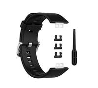 INF Bracciale compatibile con Huawei Watch Fit (TIA-B09/TIA-B19), cinturini con fibbia antiscivolo, cinturino in silicone, cinturino di ricambio per uomo e donna
