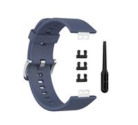 INF Bracciale compatibile con Huawei Watch Fit (TIA-B09/TIA-B19), cinturini con fibbia antiscivolo, cinturino in silicone, cinturino di ricambio per uomo e donna