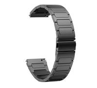 INF Bracciale per cinturino universale per orologio grigio titanio 22 mm - Qualità premium