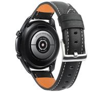 INF - Bracciale Samsung Galaxy Watch 3 (45 Mm) Vera Pelle Nero