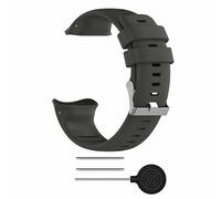 INF Cinturino da 22 mm per cinturini intercambiabili Polar Vantage V Sport in silicone nero