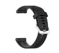 INF Cinturino per orologio Garmin Forerunner 245 Silicone Nero 20 mm