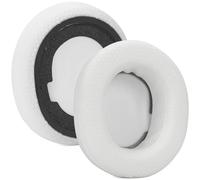 INF Confezione da 2 cuscinetti auricolari compatibili con SteelSeries Arctis Nova Pro Wireless, rete da calcio bianca