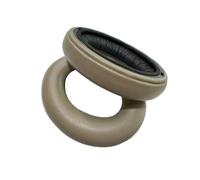INF Confezione da 2 cuscinetti di ricambio per cuffie Sennheiser Momentum 4, in pelle di agnello, grigio, 10,3 x 10,3 x 2 cm