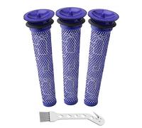 INF Confezione da 3 filtri per aspirapolvere Dyson V6 DC58 / DC59 / DC62, prefiltro di rifornimento Lavabile per Dyson, Accessori per aspirapolvere