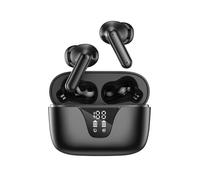 INF Cuffie Wireless, Controllo Touch Intelligente e Chip Bluetooth 5.3, riduzione Intelligente del Rumore, accoppiamento Automatico rapido, Audio Stereo HD e chiamate Chiare