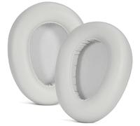 INF Cuscinetti auricolari Cloud White 26B75 per JLAB JBuds Lux ANC, confezione da 2 cuscinetti di ricambio in pelle proteica con memory foam, vestibilità comoda, dimensioni 10 cm x 8 cm x 2,5 cm