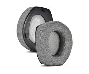 INF Cuscinetti auricolari di ricambio Comfort Linen per Sennheiser HDR RS 165/175/185/195, lino + materiale memory foam, esperienza sonora migliorata