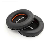 INF Cuscinetti auricolari di ricambio in similpelle Stelseries Siberia V2 neri 1 paio