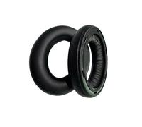 INF Cuscinetti di ricambio in pelle di agnello compatibili con cuffie Sennheiser Momentum 4, colore nero, 10,3 cm x 2 cm, confezione da 2