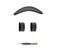 INF Cuscinetto per archetto con clip di bloccaggio e strumento di rimozione, pelle proteica + memory foam, compatibile con Bose QC25, facile da montare e morbido comfort per tutto il giorno
