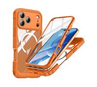 INF in vetro 9H custodia per telefono per Apple iPhone 17 Pro Max, Arancia