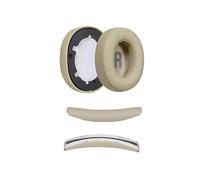 INF Kit di ricambio per cuscinetti auricolari in pelle proteica, 3 pezzi, compatibili con JBL Tune T700BT T710 T720 T750BTNC T760NC - Cuscinetti + copriarchetto, 9,5 x 5,5 x 2,5 cm
