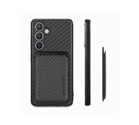 INF Magnetica Retro Custodia per Samsung Galaxy S23 PLUS, Nero