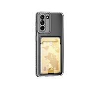 INF protettiva con porta carte copertura protettiva per Samsung Galaxy S24 Plus, Trasparente
